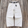 Ivory Wide Leg Denim