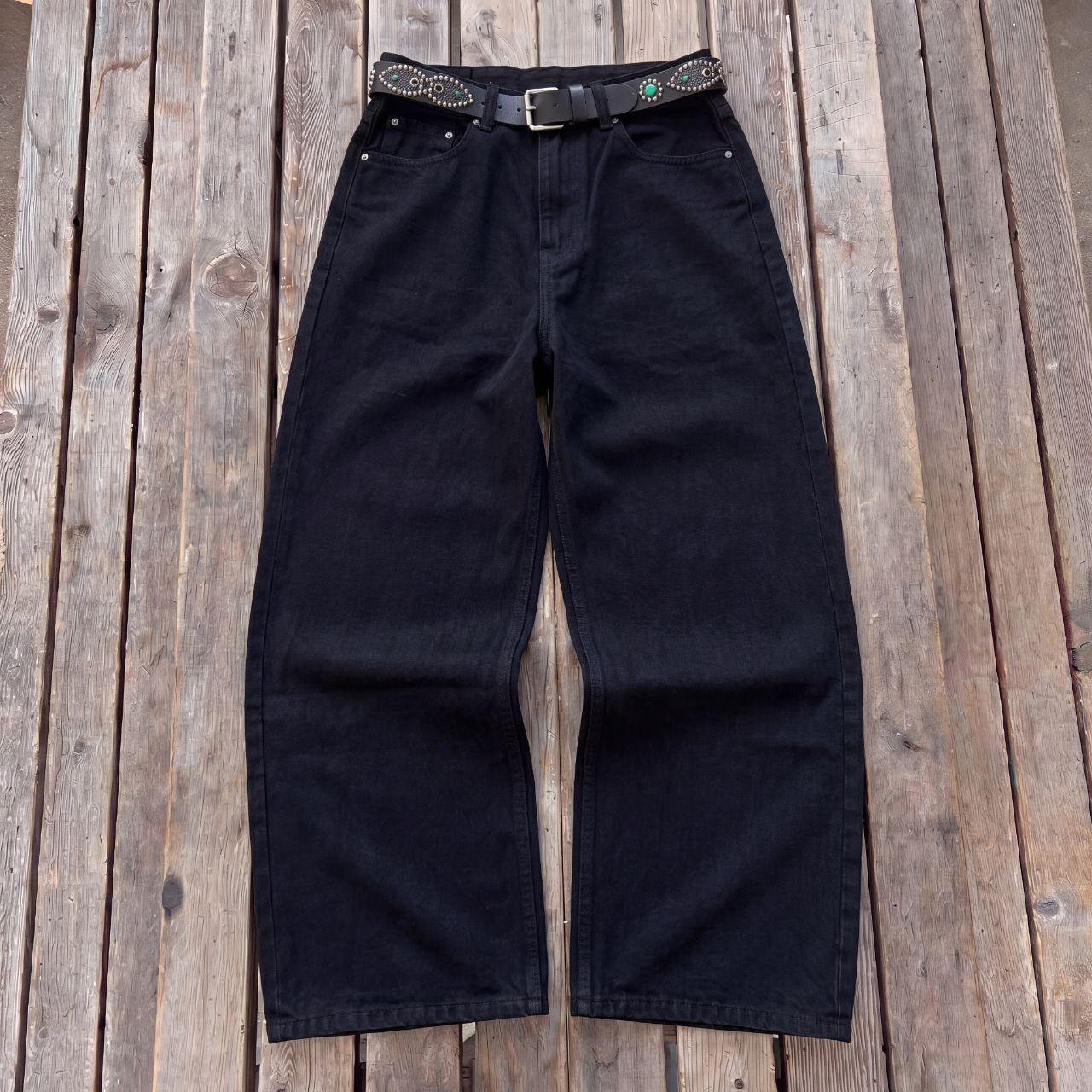 Onyx Wide Leg Denim